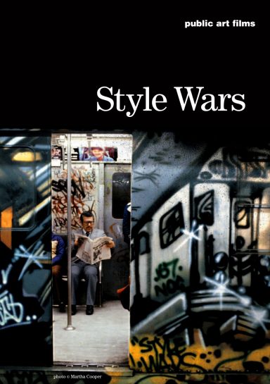 Film poster for "Style Wars" featuring urban art and subway scenes.